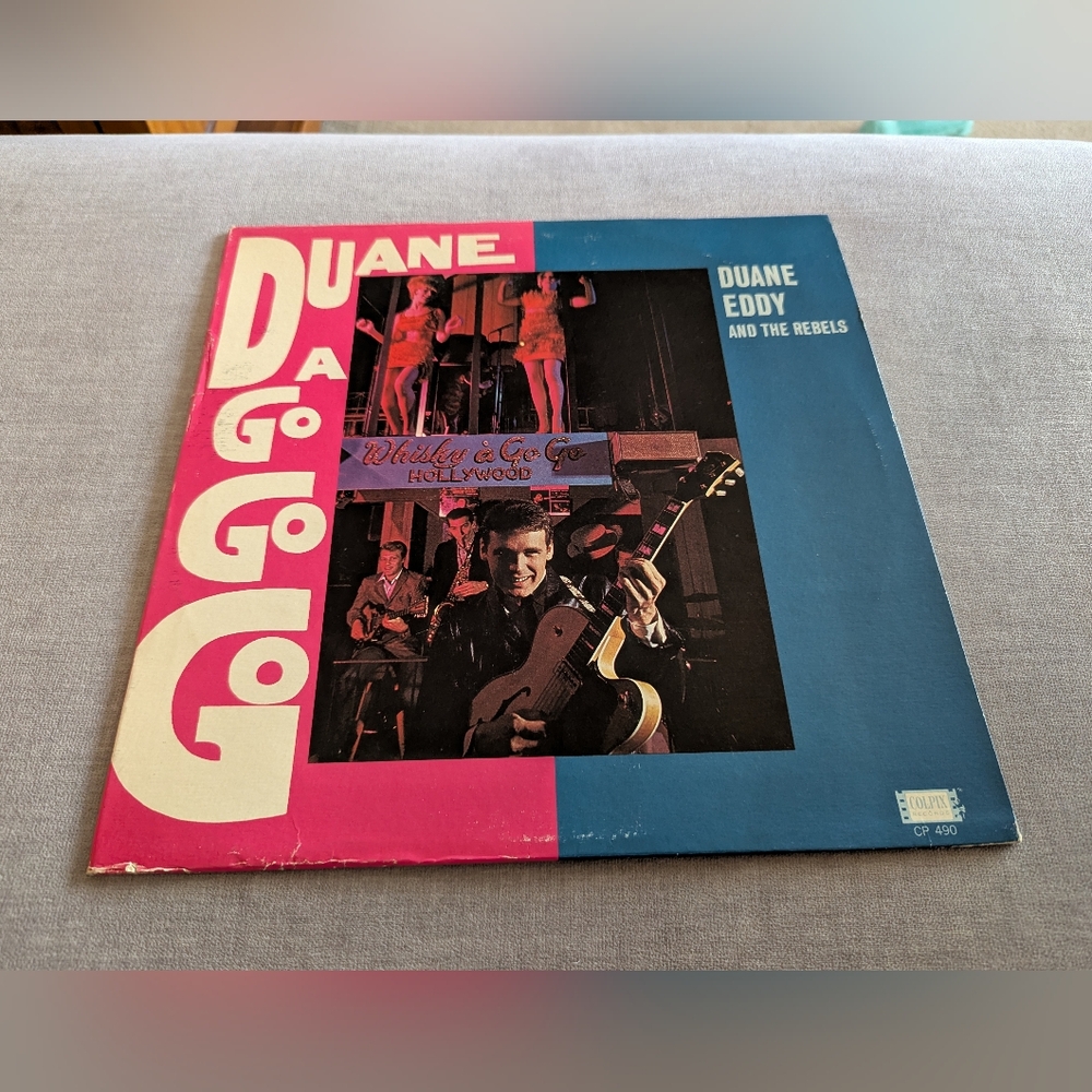 Duane Eddy Duane A Go Go Go LP Vinyl Record